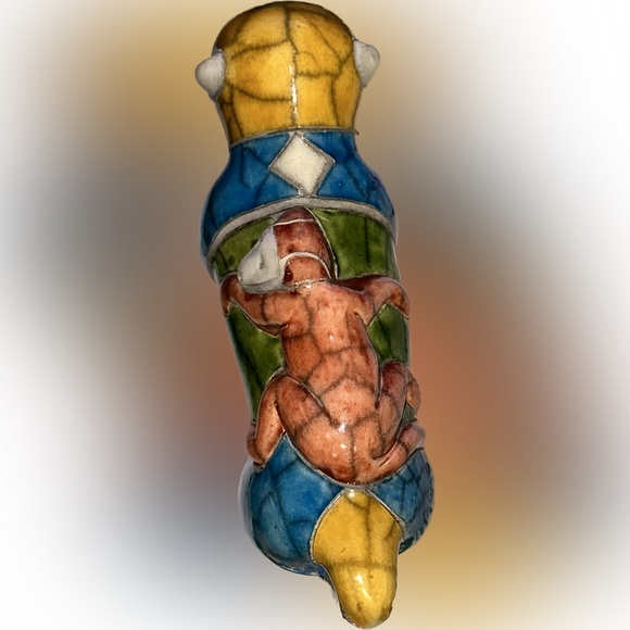 Vintage, rare, phoenix, raku pottery from South Africa - Picture 6 of 6